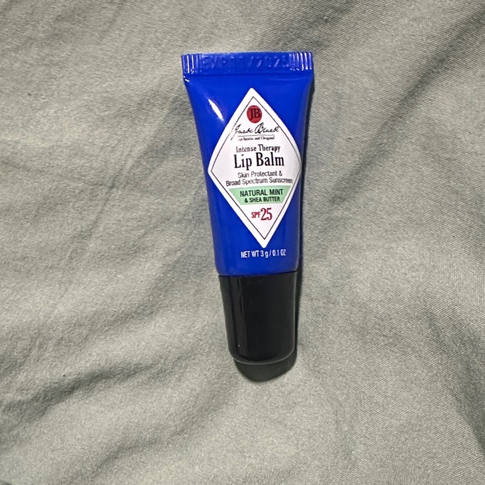 4/$15 Jack Black Natural Mint & Shea Butter Lip Balm SPF 25